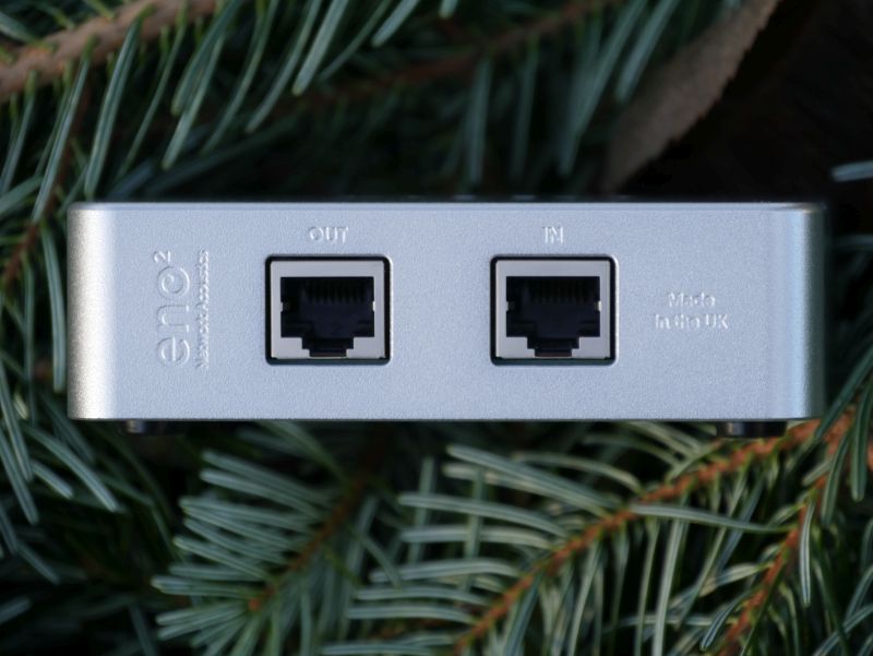 Network Acoustics ENO 2 LAN Buchsen